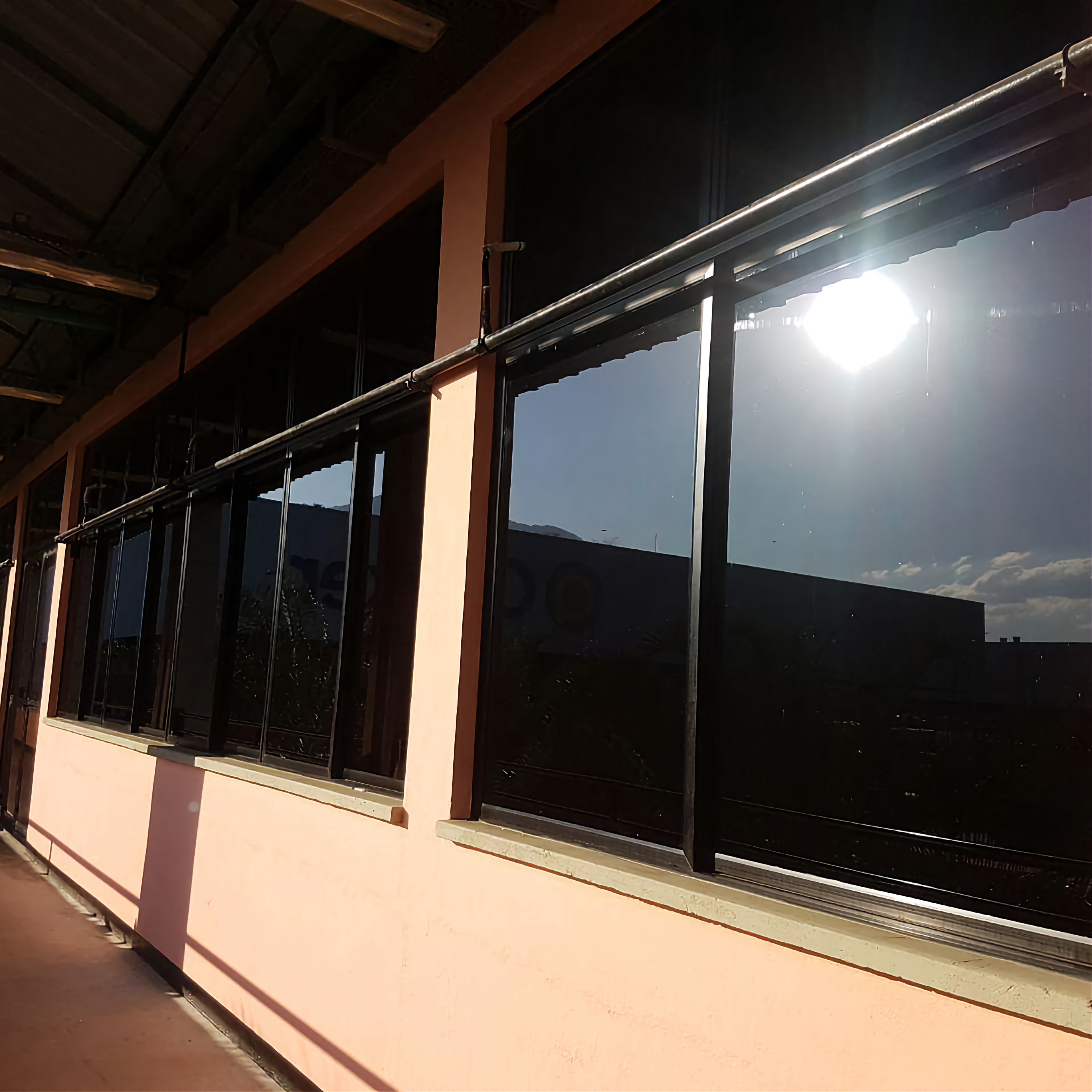 Película de alta tecnologia window film aplicada em janela